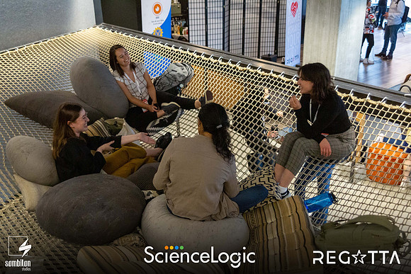 Get Social and Be Bold with ScienceLogic — Happy Hour + LI Headshot Studio-72