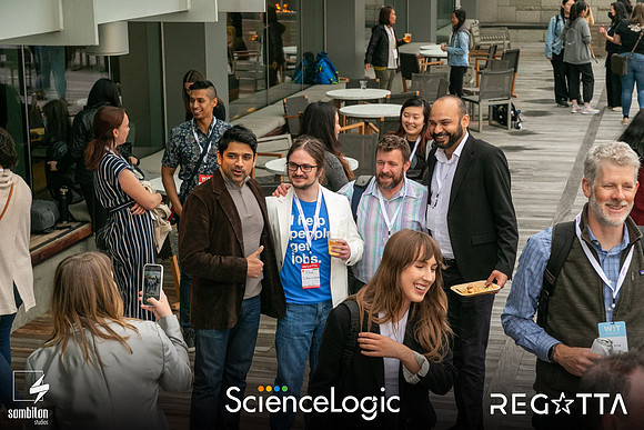 Get Social and Be Bold with ScienceLogic — Happy Hour + LI Headshot Studio-122