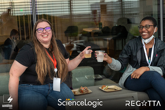 Get Social and Be Bold with ScienceLogic — Happy Hour + LI Headshot Studio-91