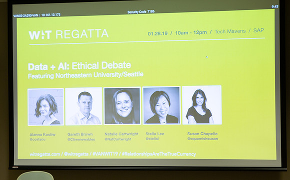 Data + AI- Ethical Debate - Featuring Northeastern University-Seattle- #VANWIT19-21297