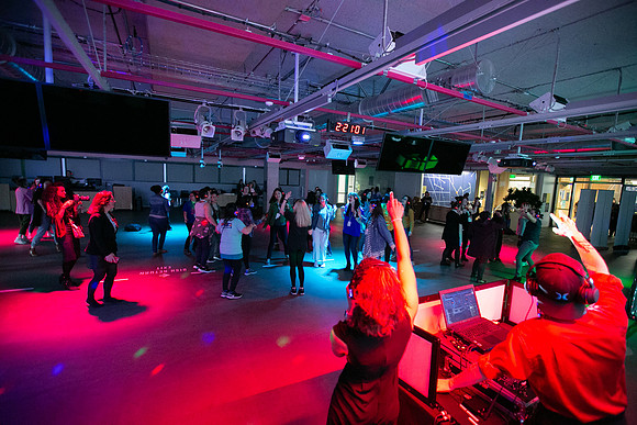 3- TGIF Thank Goodness It's Facebook - Wellness Party hosted by Facebook-37