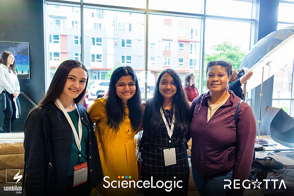 Get Social and Be Bold with ScienceLogic — Happy Hour + LI Headshot Studio-1