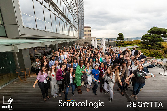 Get Social and Be Bold with ScienceLogic — Happy Hour + LI Headshot Studio-98
