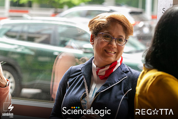 Get Social and Be Bold with ScienceLogic — Happy Hour + LI Headshot Studio-79
