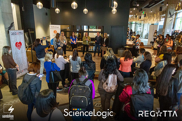 Get Social and Be Bold with ScienceLogic — Happy Hour + LI Headshot Studio-41