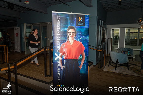 Get Social and Be Bold with ScienceLogic — Happy Hour + LI Headshot Studio-80