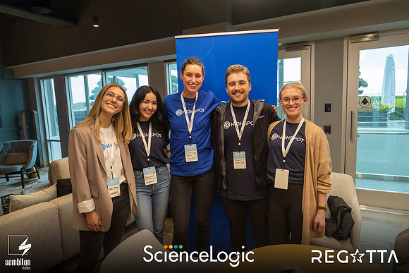 Get Social and Be Bold with ScienceLogic — Happy Hour + LI Headshot Studio-86