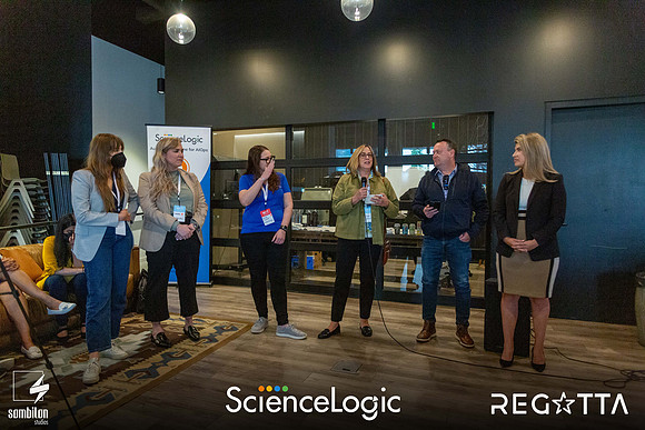 Get Social and Be Bold with ScienceLogic — Happy Hour + LI Headshot Studio-38