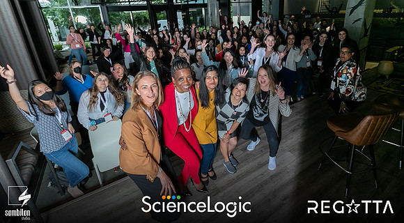 Get Social and Be Bold with ScienceLogic — Happy Hour + LI Headshot Studio-37
