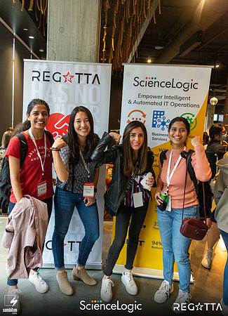 Get Social and Be Bold with ScienceLogic — Happy Hour + LI Headshot Studio-17