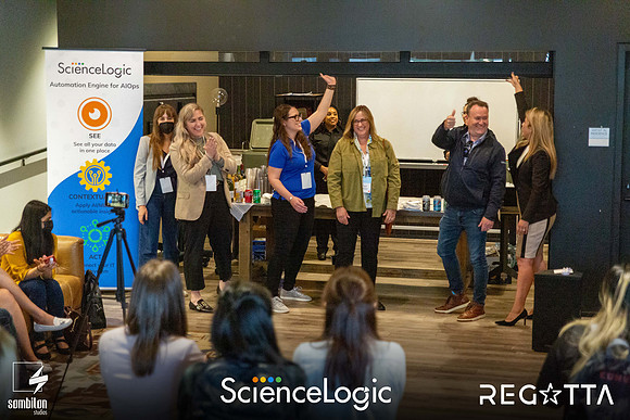 Get Social and Be Bold with ScienceLogic — Happy Hour + LI Headshot Studio-49