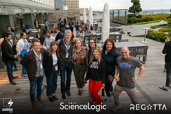 Get Social and Be Bold with ScienceLogic — Happy Hour + LI Headshot Studio-108