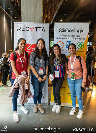 Get Social and Be Bold with ScienceLogic — Happy Hour + LI Headshot Studio-16