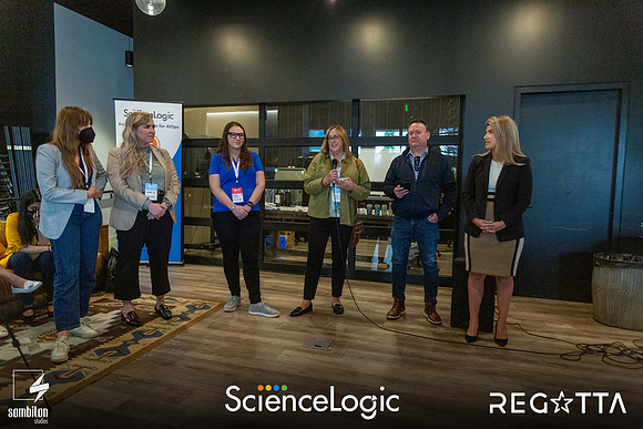 Get Social and Be Bold with ScienceLogic — Happy Hour + LI Headshot Studio-39
