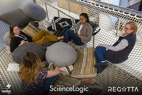 Get Social and Be Bold with ScienceLogic — Happy Hour + LI Headshot Studio-73