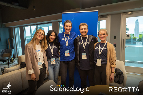 Get Social and Be Bold with ScienceLogic — Happy Hour + LI Headshot Studio-85