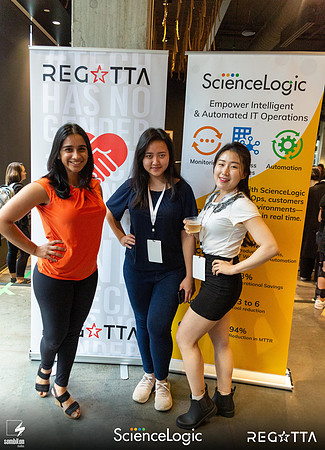 Get Social and Be Bold with ScienceLogic — Happy Hour + LI Headshot Studio-19